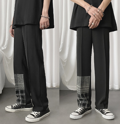 Spring Korean Loose Harem Casual Retro Trousers