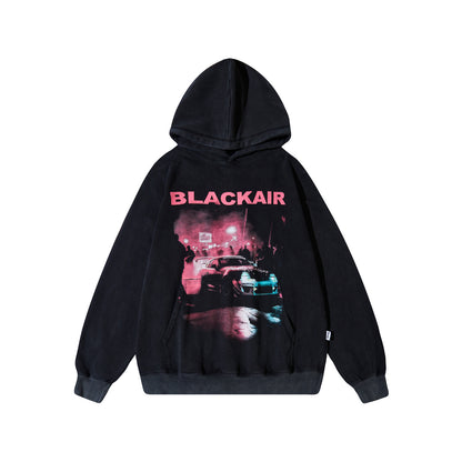 Misty Washed Sweater for Men and Women Street Wear