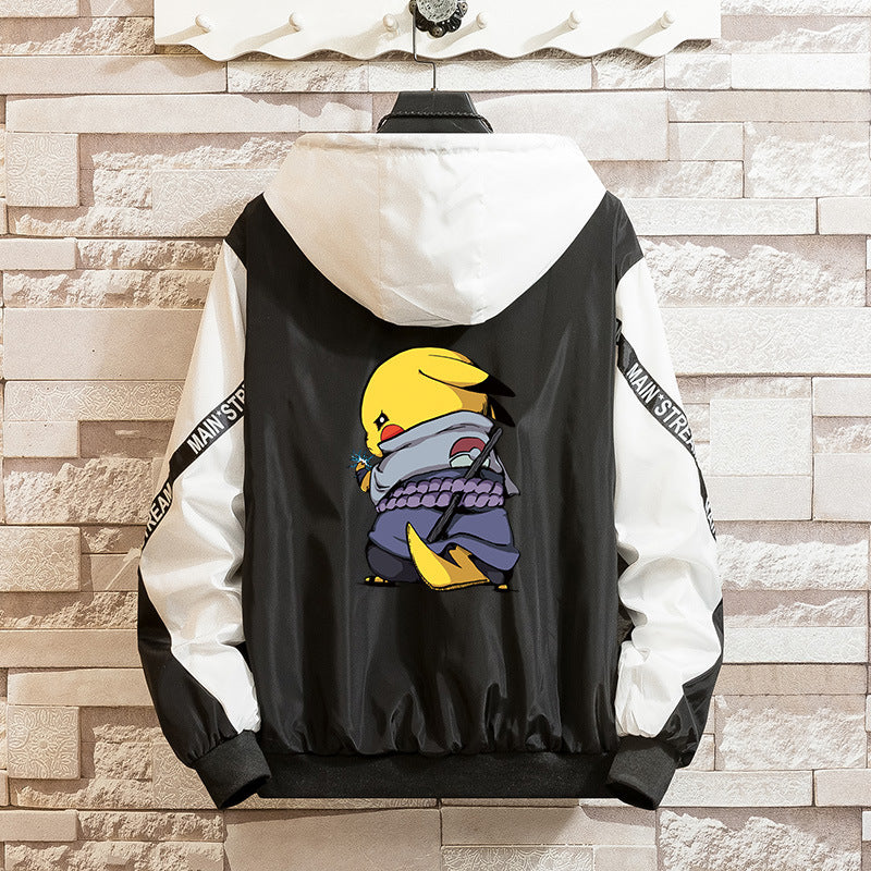 Hooded Jacket for Men - Stylish Spring/Fall Wear