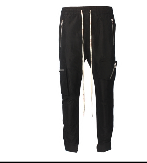 Magic Adhesive Cuff Pants, Workwear, Pocket Trousers