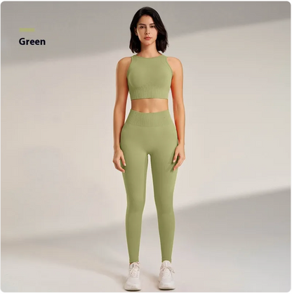 Women's Yoga Workout Outfit Set