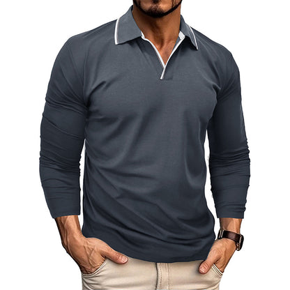 Men's Casual Polo Shirt - Comfortable & Versatile Top