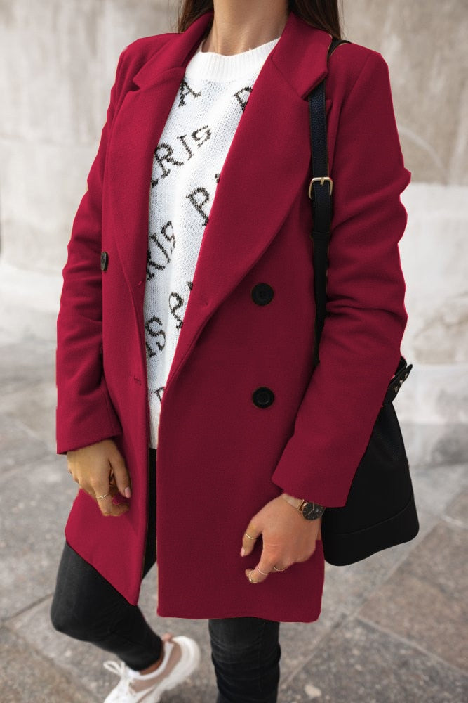 Winter Fashion Slim Fit Women's Cardigan Jacket