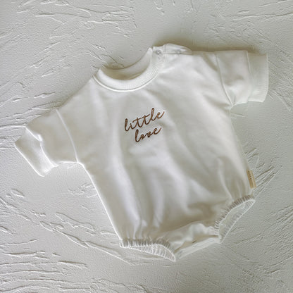 Embroidered Cotton Baby Crawling Clothes for Infants