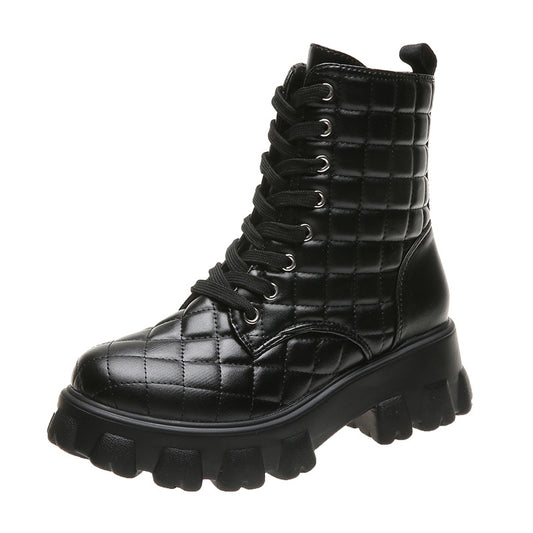 Velvet Warm Thick-Soled Short Boots for Women