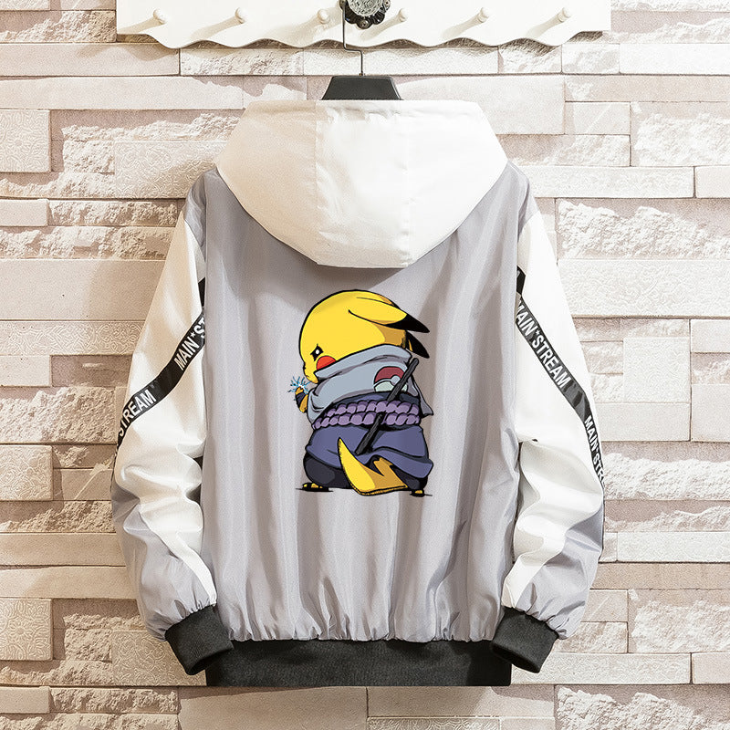 Hooded Jacket for Men - Stylish Spring/Fall Wear