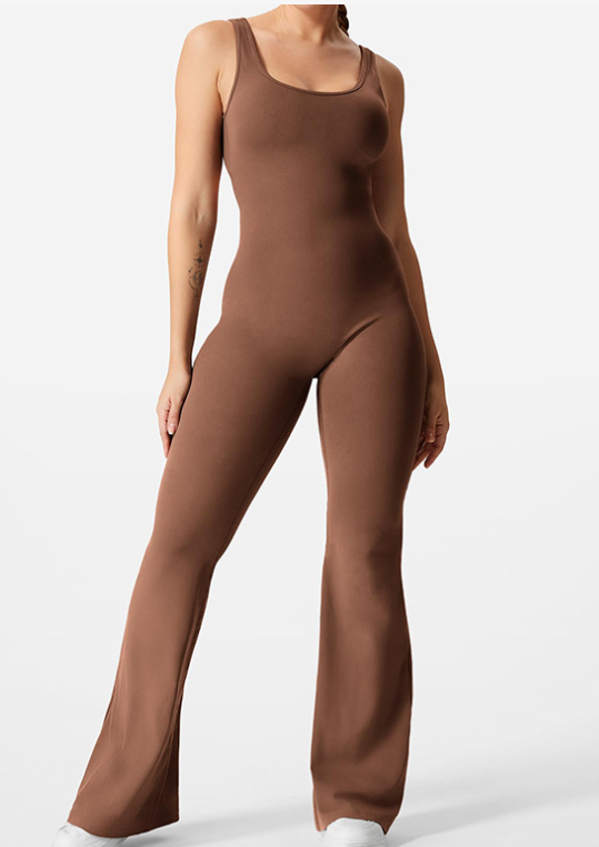 Seamless Shaping Jumpsuit for Yoga and Fitness (One Piece)