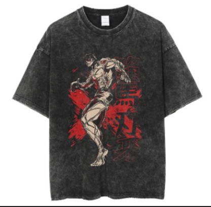 Strong Guy Gym Anime T-Shirt (Single Piece)