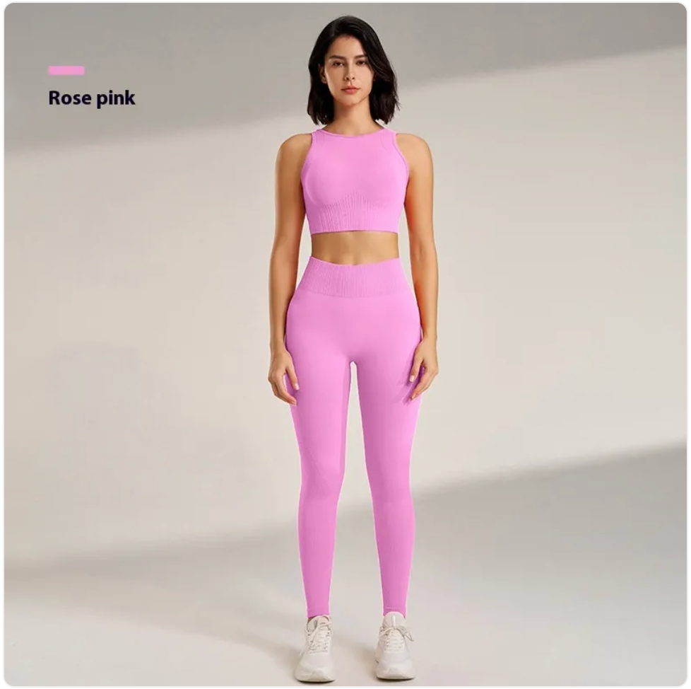 Women's Yoga Workout Outfit Set