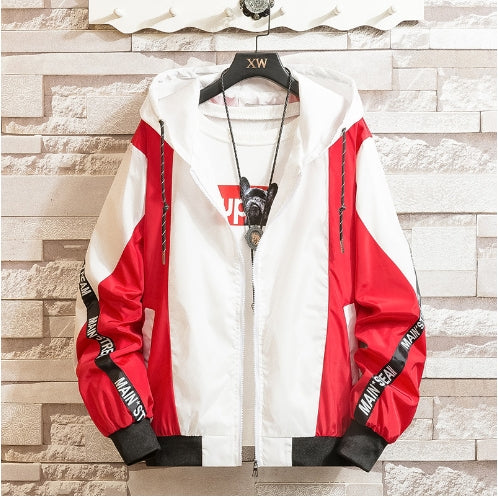 Hooded Jacket for Men - Stylish Spring/Fall Wear